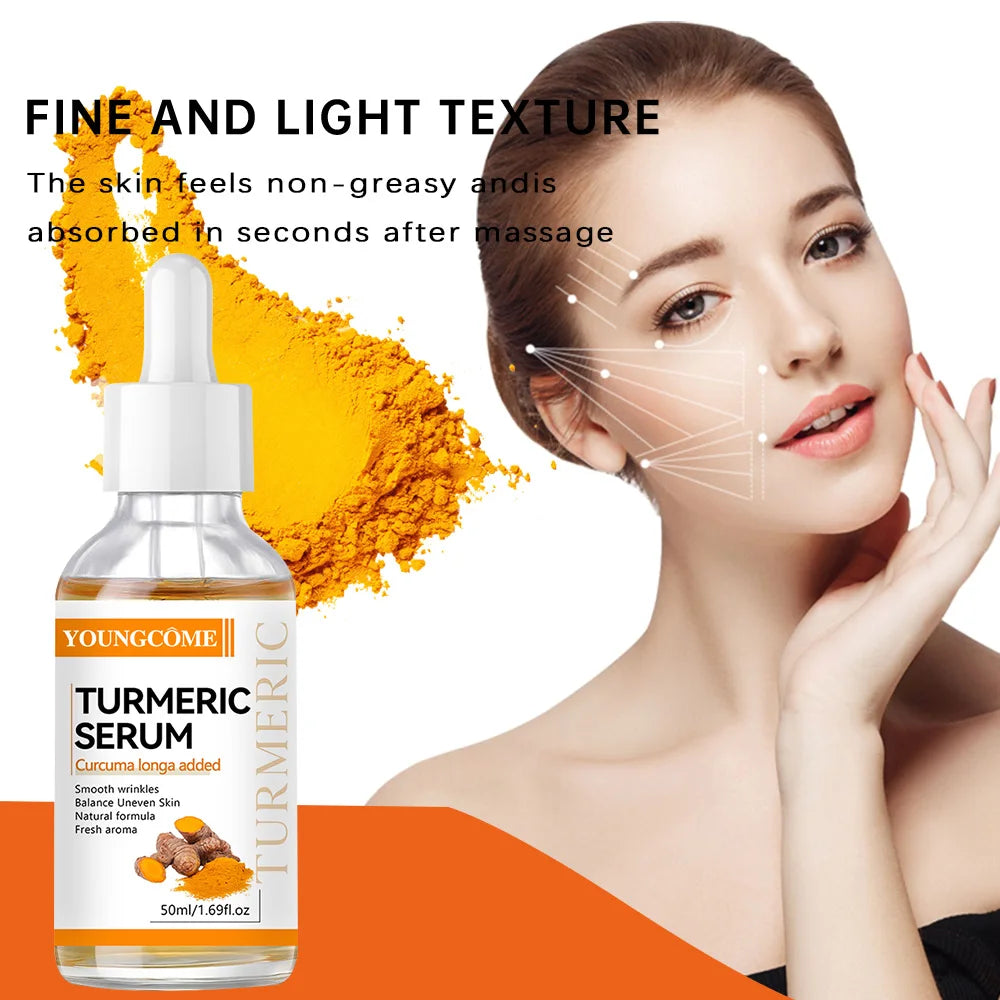 YOUNGCOME Turmeric Facial Essence Serum | Anti-Aging & Moisturizing Facial Essence Serum Peaceful Pleasures Health and Wellness