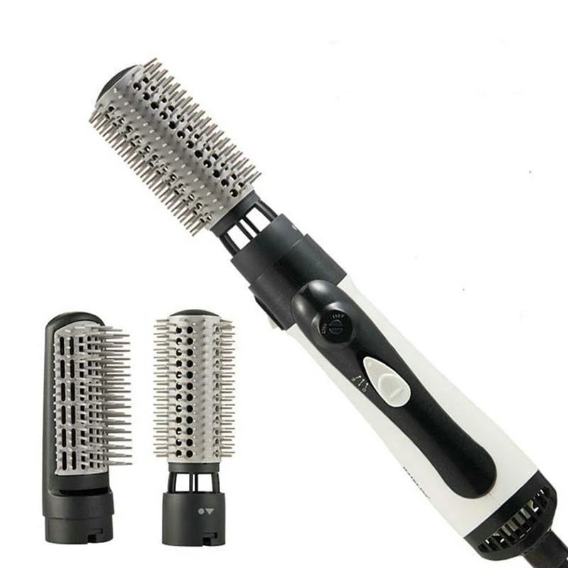 Hot Air Brush One Step Hair Dryer Brush Volumizer Dry Straighten Curl Comb Negative Ionic Hair Styler Peaceful Pleasures Health and Wellness