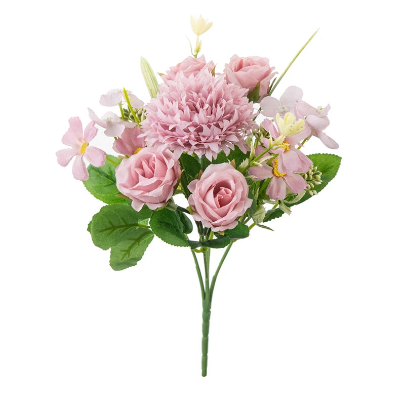 Artificial Silk Rose Bouquet | Wedding, Home & Party Décor