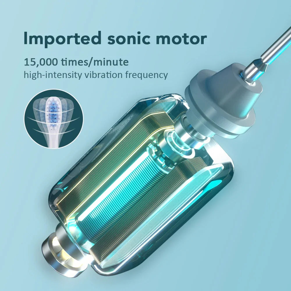 Hailicare Sonic Electric Toothbrush | 6 Modes, 4 Heads, IPX67