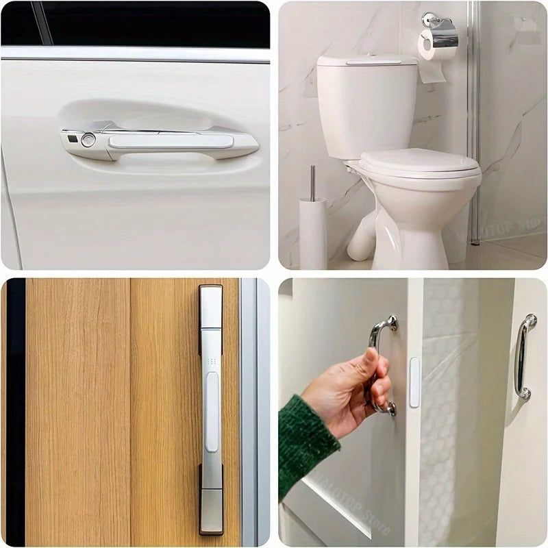 Silicone Self-Adhesive Door Stopper & Wall Protector Pads