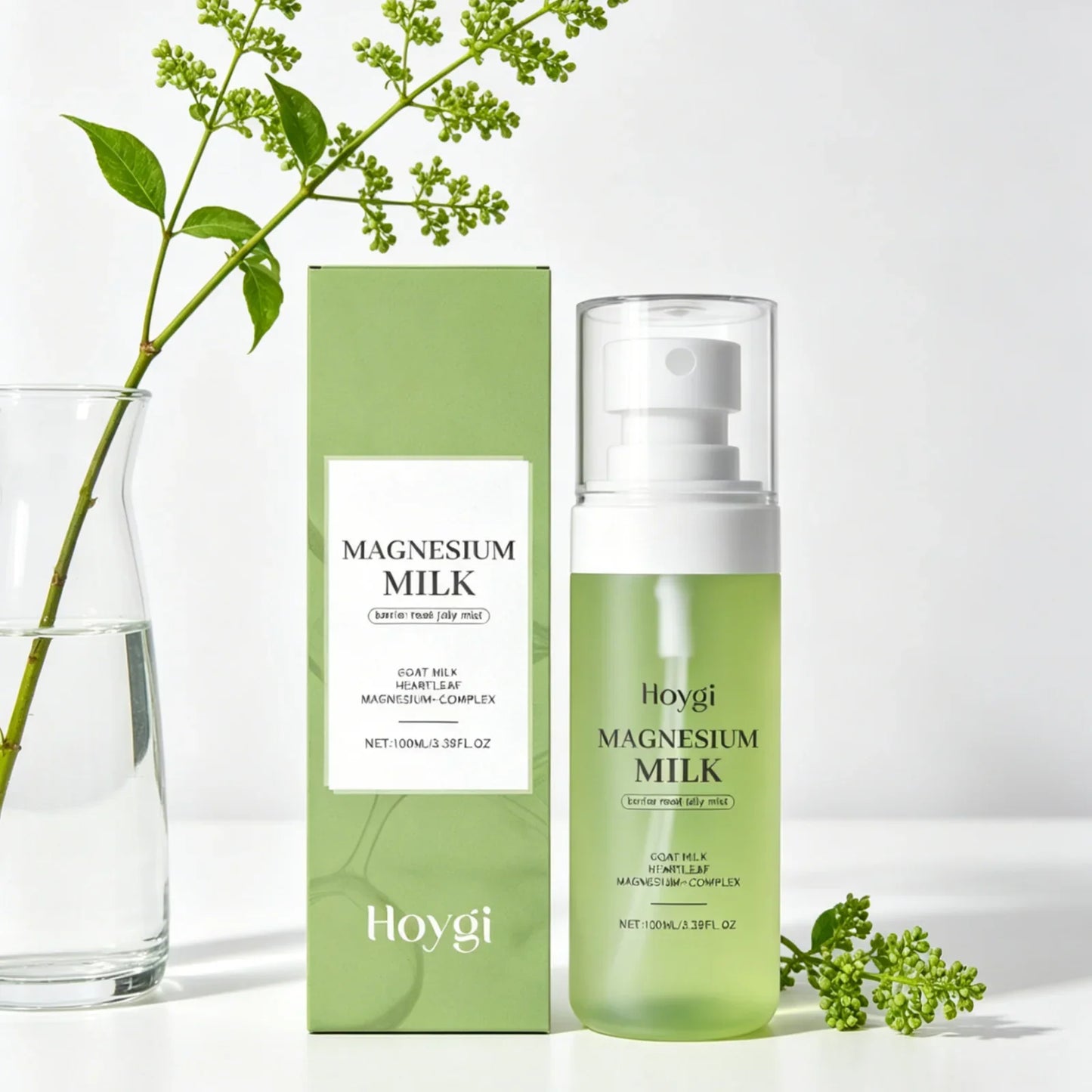 Hoygi Magnesium Milk Mist – Soothing Facial Toner Spray 100ml