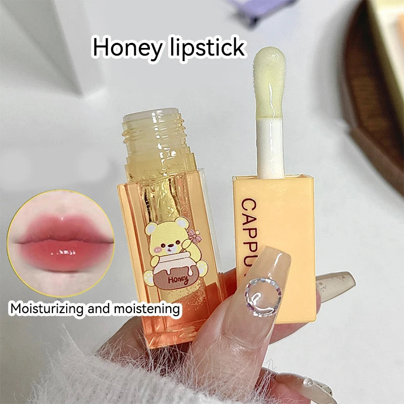 Cappuvini Honey Lip Care Set – Lip Mask & Oil for Soft Lips