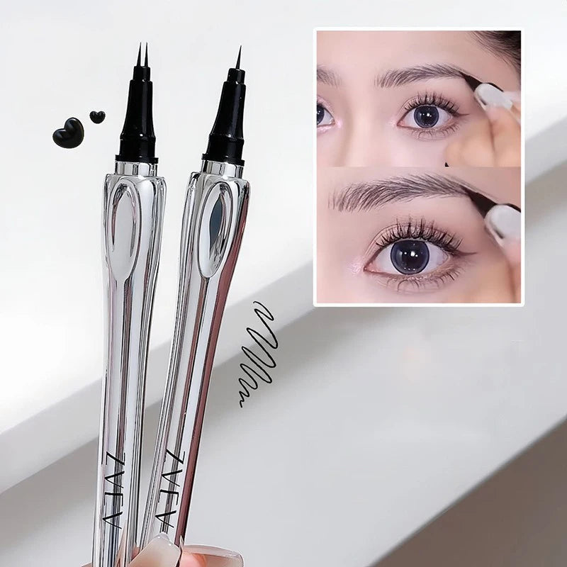 Ultra-Fine 2-Point Waterproof Liquid Eyebrow Pen | Fork Brow Pencil