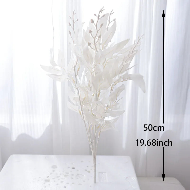 Artificial Silk Willow Leaf Garland | Home & Wedding Decor