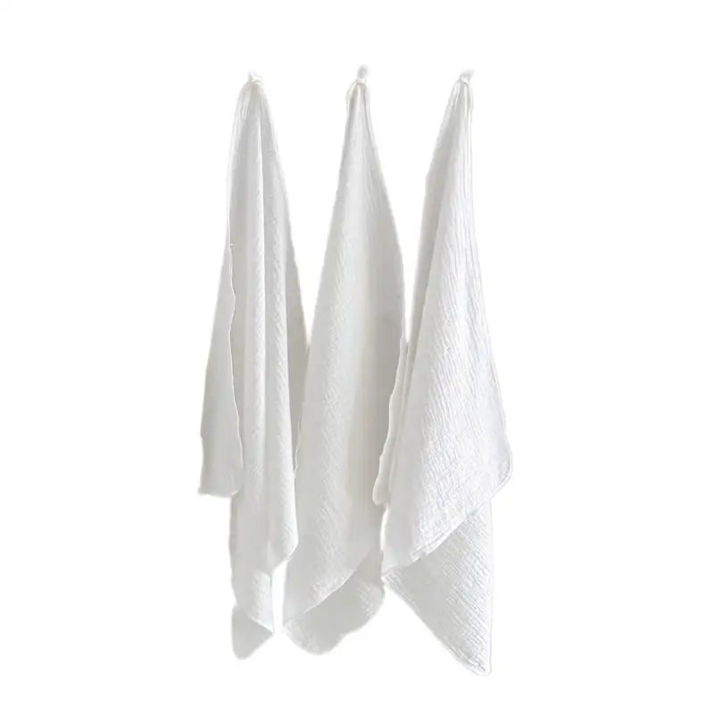 Baby Washcloths 3-4 Pack | Soft Cotton Newborn Face Towels