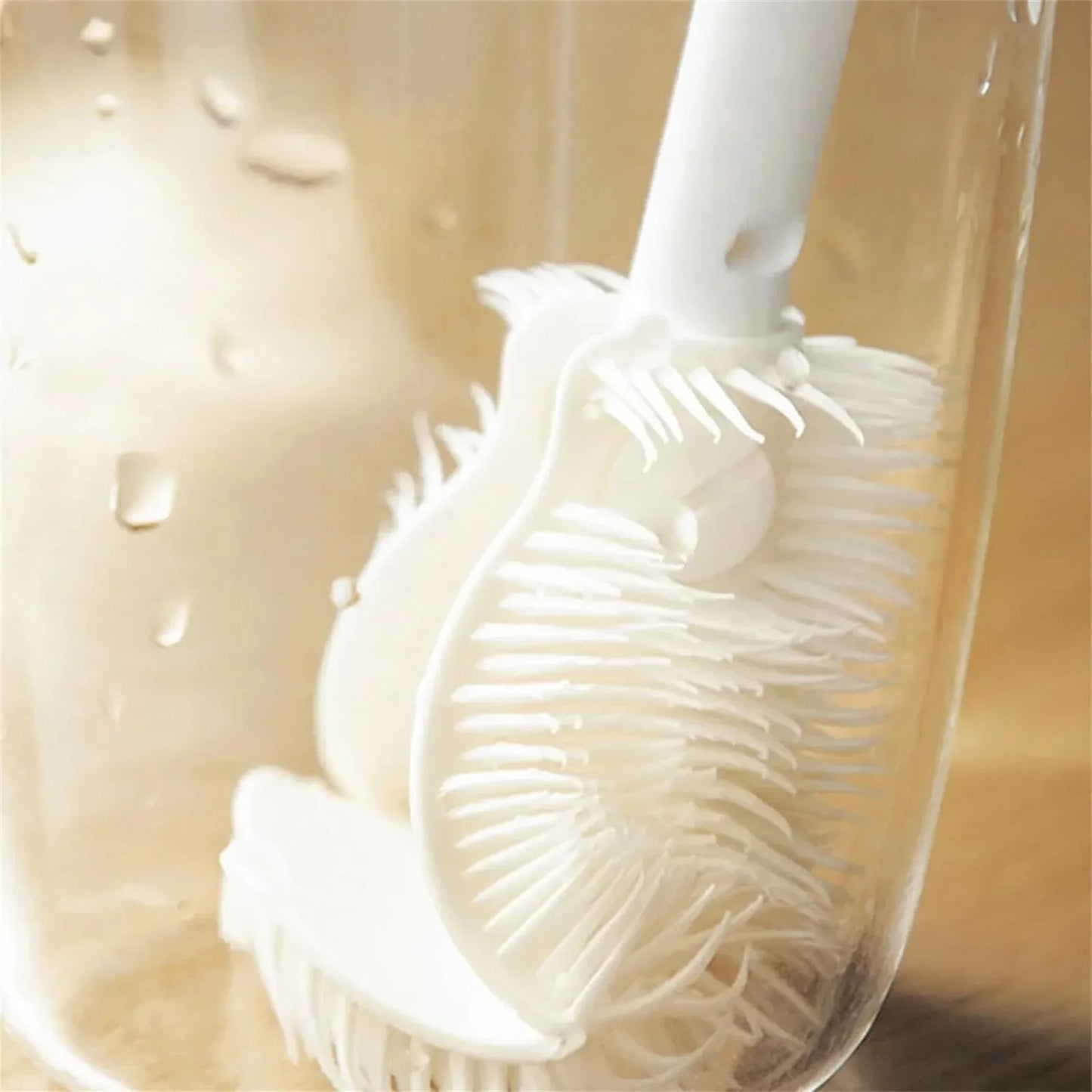 Long Handle Silicone Bottle Brush – Cup & Narrow Neck Cleaner