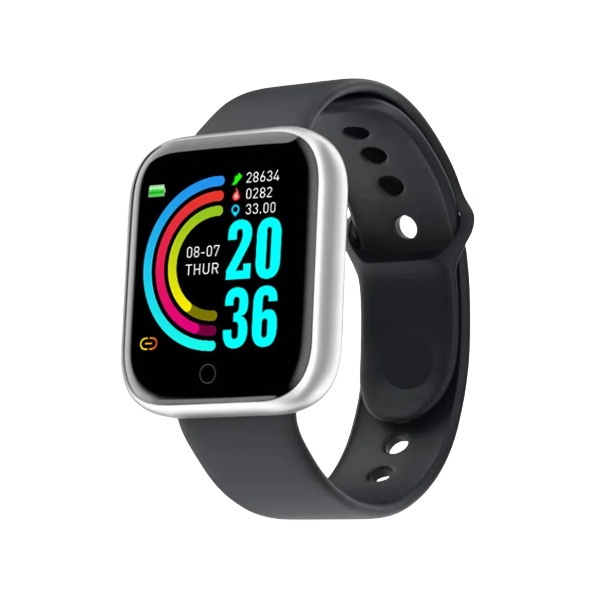 CHAOGENB 116Plus Smartwatch – Steps, Calories, Music & Alerts