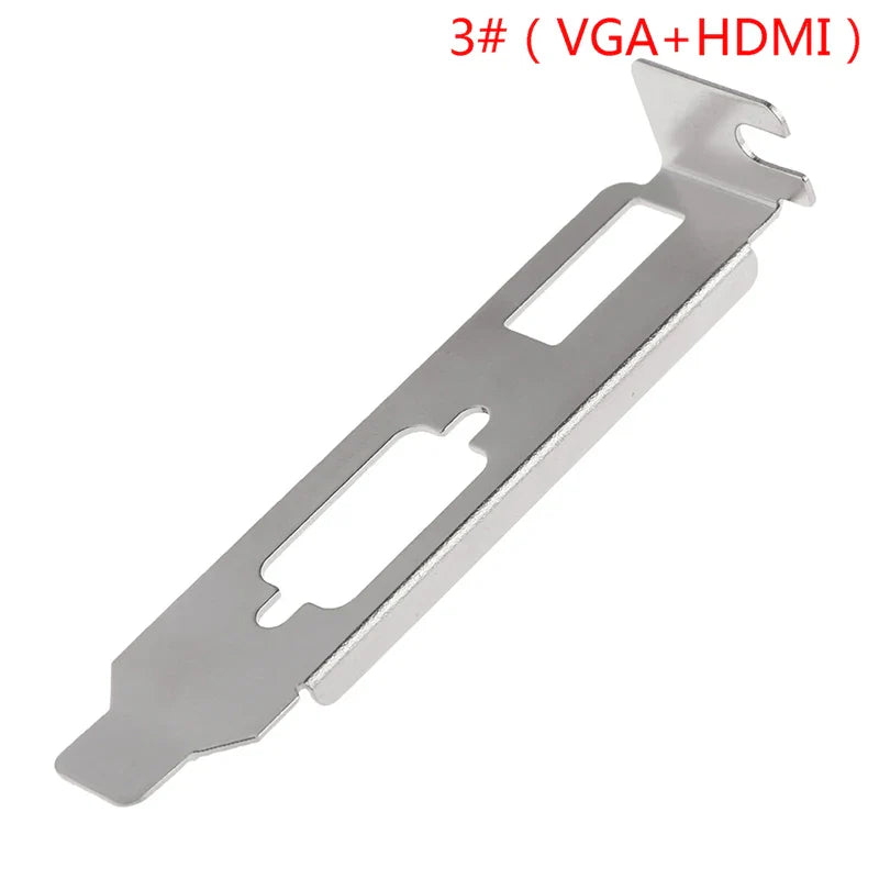 Low Profile Bracket Adapter DVI HDMI VGA – Half-Height GPU