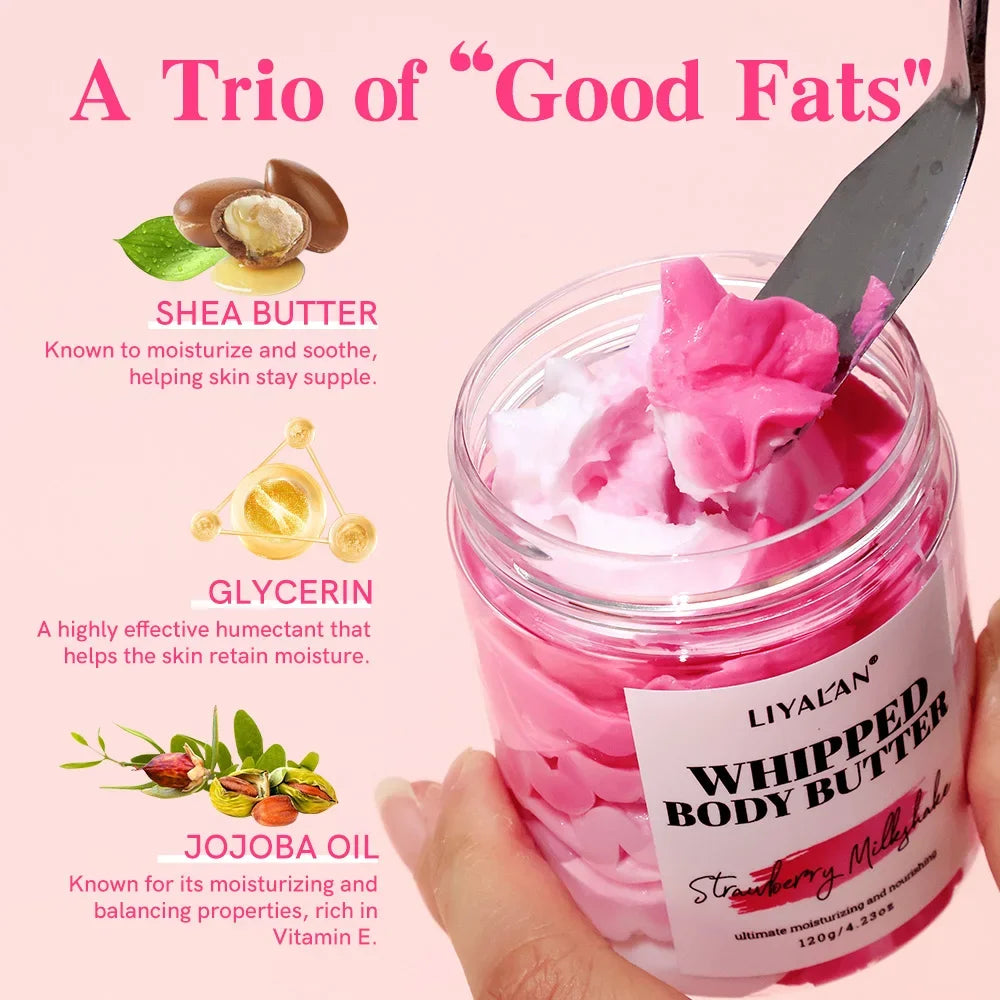 Whipped Body Butter Gift Set – 9pcs Shea & Coconut Peaceful Pleasures Health and Wellness