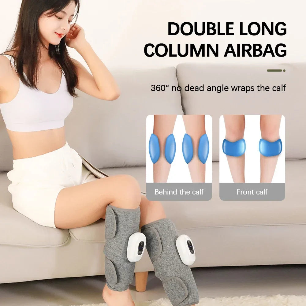 Wireless 360° Air Compression Leg & Calf Massager | Hailicare