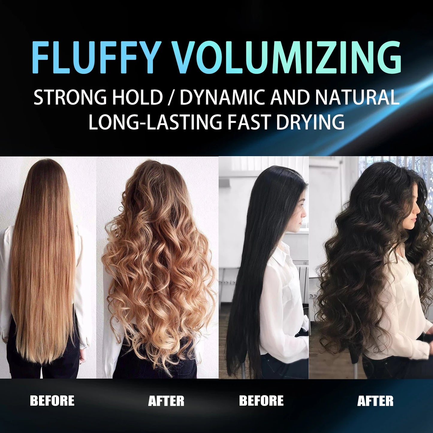 Styling Spray Fast Acting Long Lasting Adds Instant Volume Texture Thickness and Light Hold Texturizing Thickenin Peaceful Pleasures Health and Wellness
