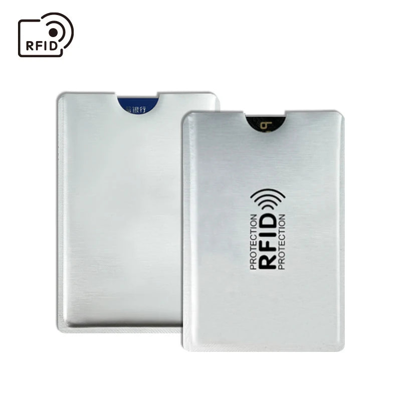 RFID Blocking Card Sleeves – Signal Shielding Covers 10pcs