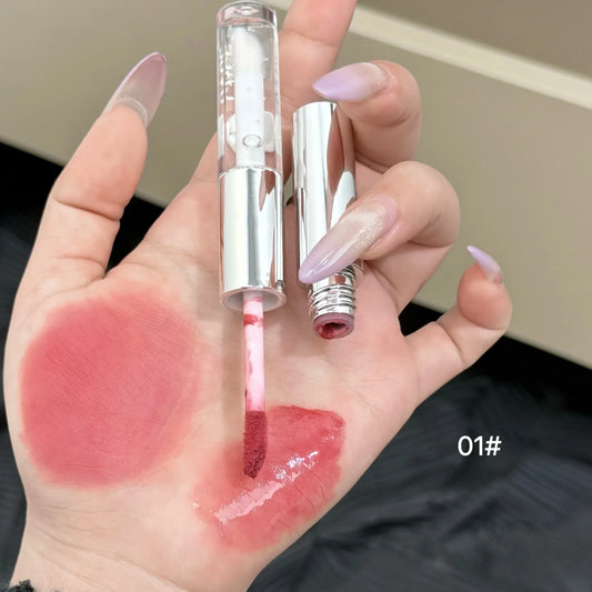 CACE Double-Ended Matte Lipstick & Hydrating Lip Gloss Duo Lip Gloss Lipstick Oasis Select 01