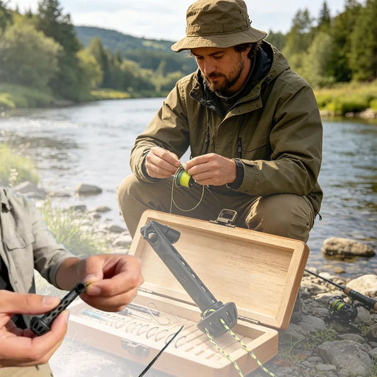 Magnetic Fly Fishing Knot Tyer & Line Threader Tool