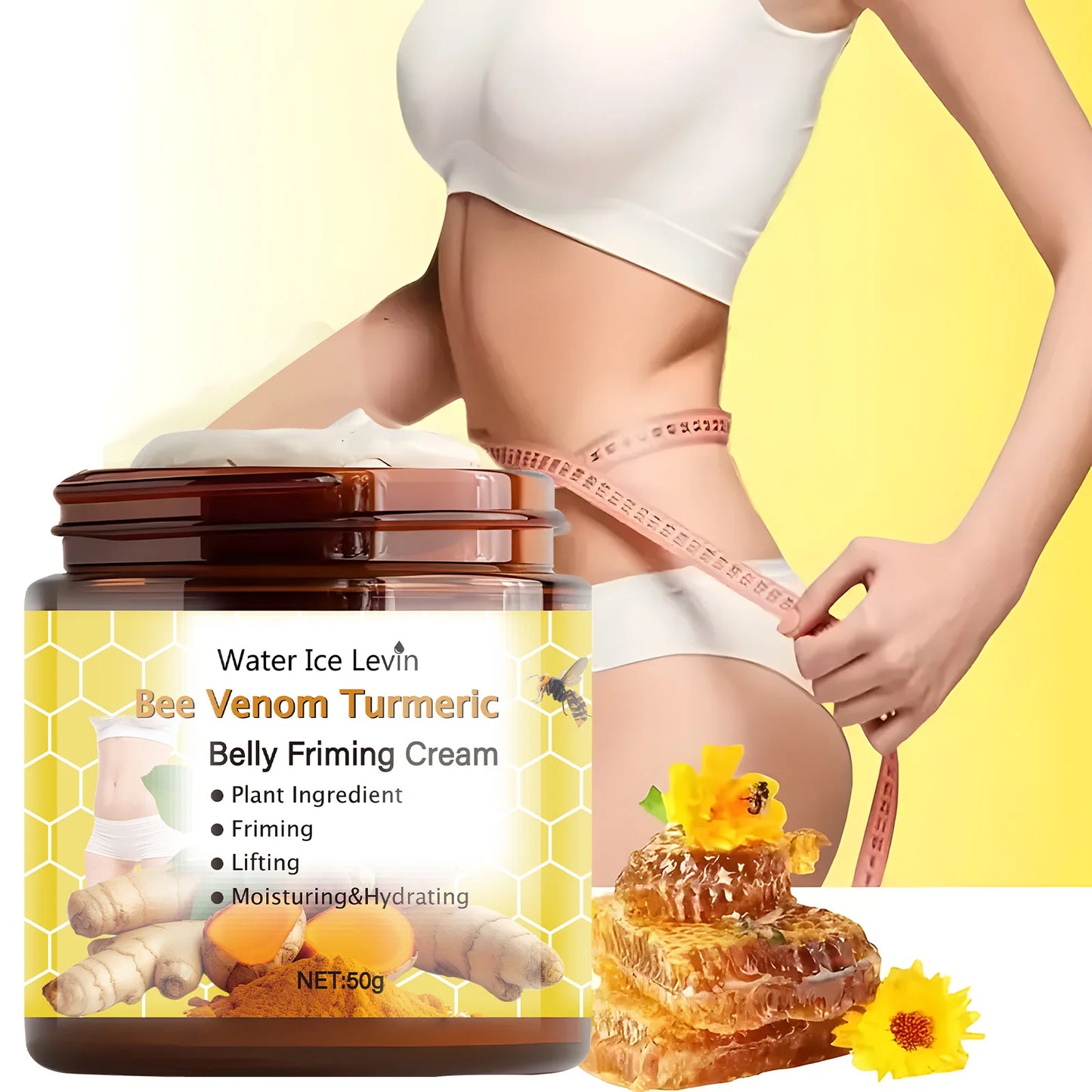 Bee Venom Hyaluronic Acid Firming DD Cream 50g Pump