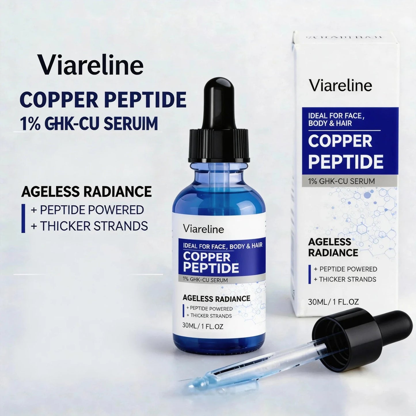Copper Peptide Brightening & Hydrating Face & Body Essence