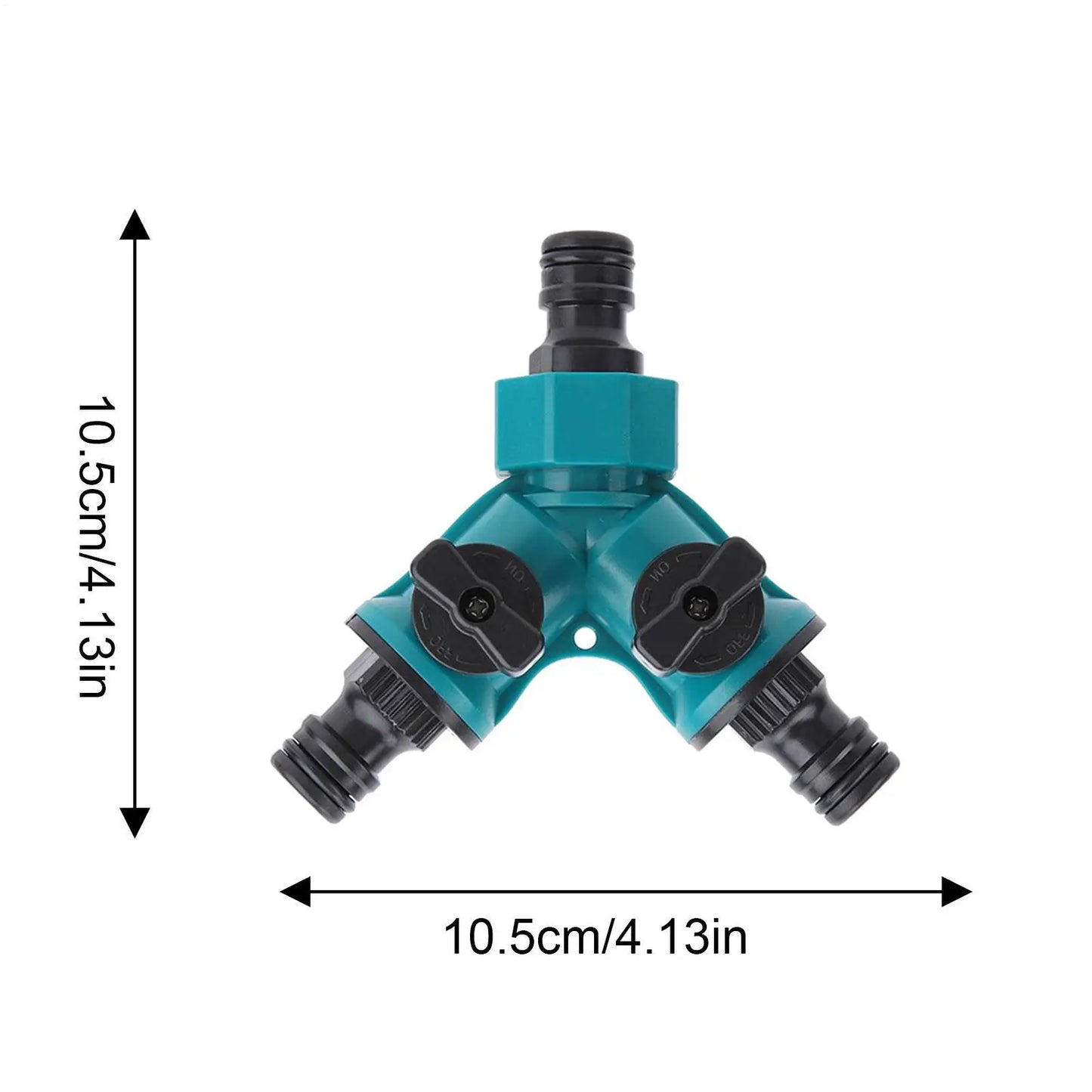 Garden Hose Splitter | Multi-Outlet Adjustable Tap Divider