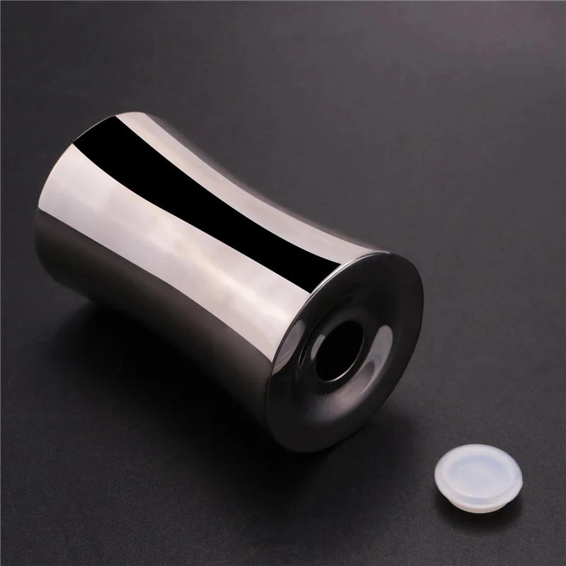 A36T-6X Small Toothpick Holder Dispenser Storage Organizer Stainless Steel (Silver) Peaceful Pleasures Health and Wellness