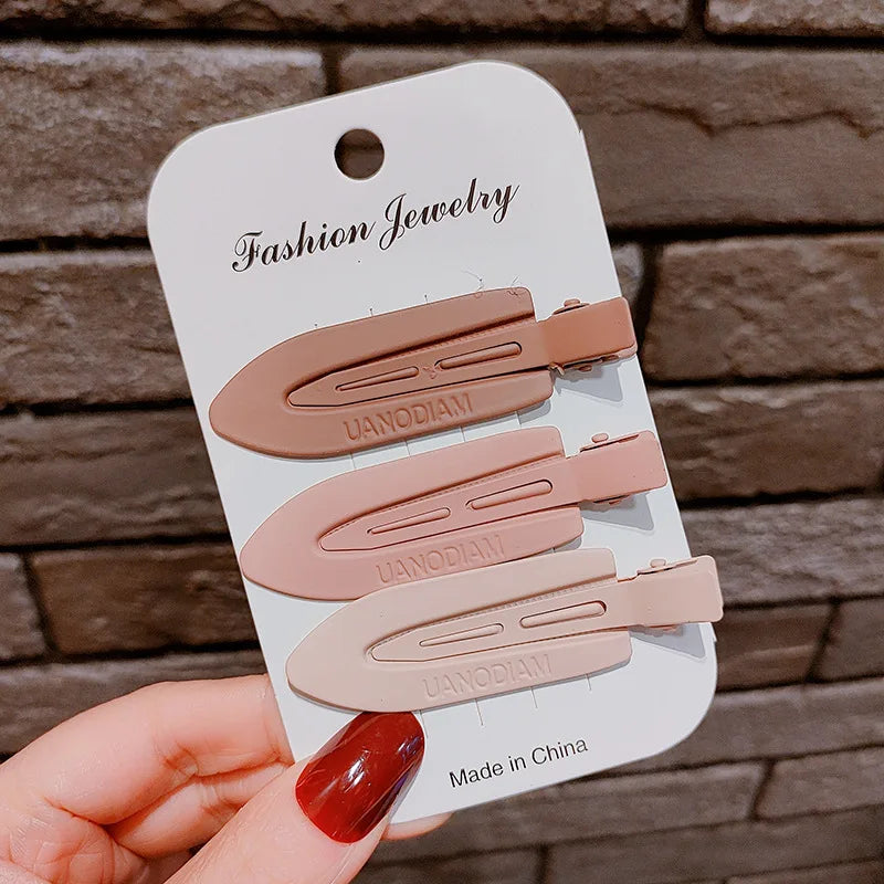 No-Dent Mini Alligator Hair Clips 3PCS | Hypoallergenic Edge Control