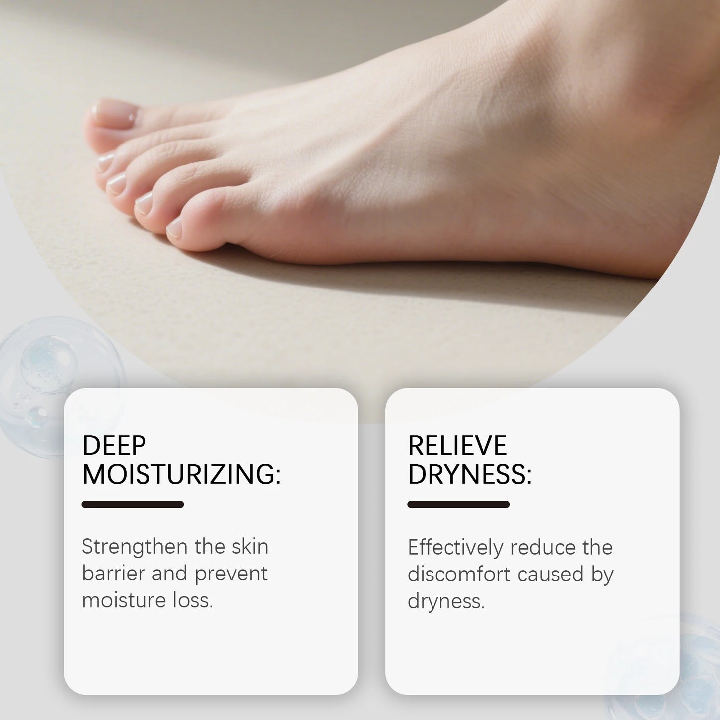 Christmas Urea Hand Foot Care Stick Moisturizing Balm for Dry Cracked Heels Elbows & Knees Gentle Exfoliation Softening Skin Peaceful Pleasures Health and Wellness