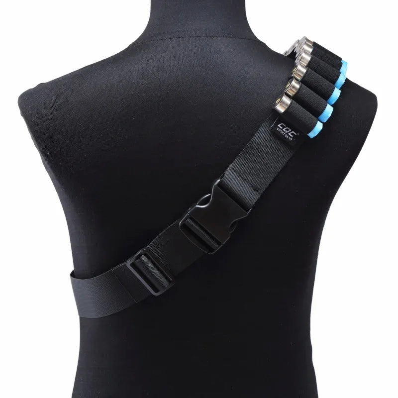 Outdoor sports 27 hole storage belt, hunting tool bag, ammunition belt Hunting CS Field Operations Portable Shotgun Accessories Peaceful Pleasures Health and Wellness