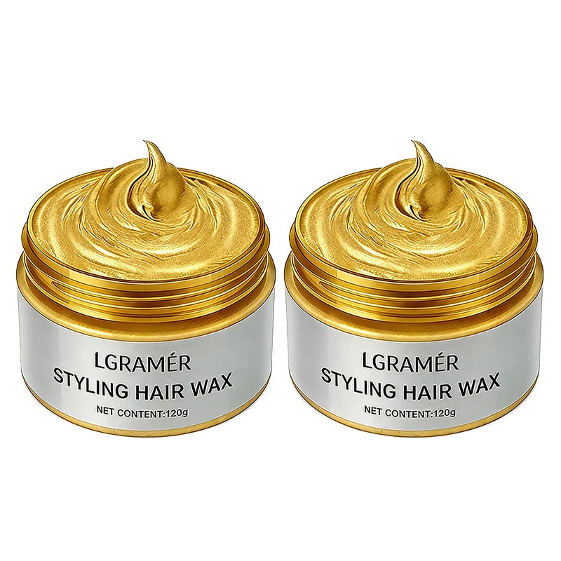 Temporary Hair Color Wax – 9 Shades | Silver Gray, Wine Red & More