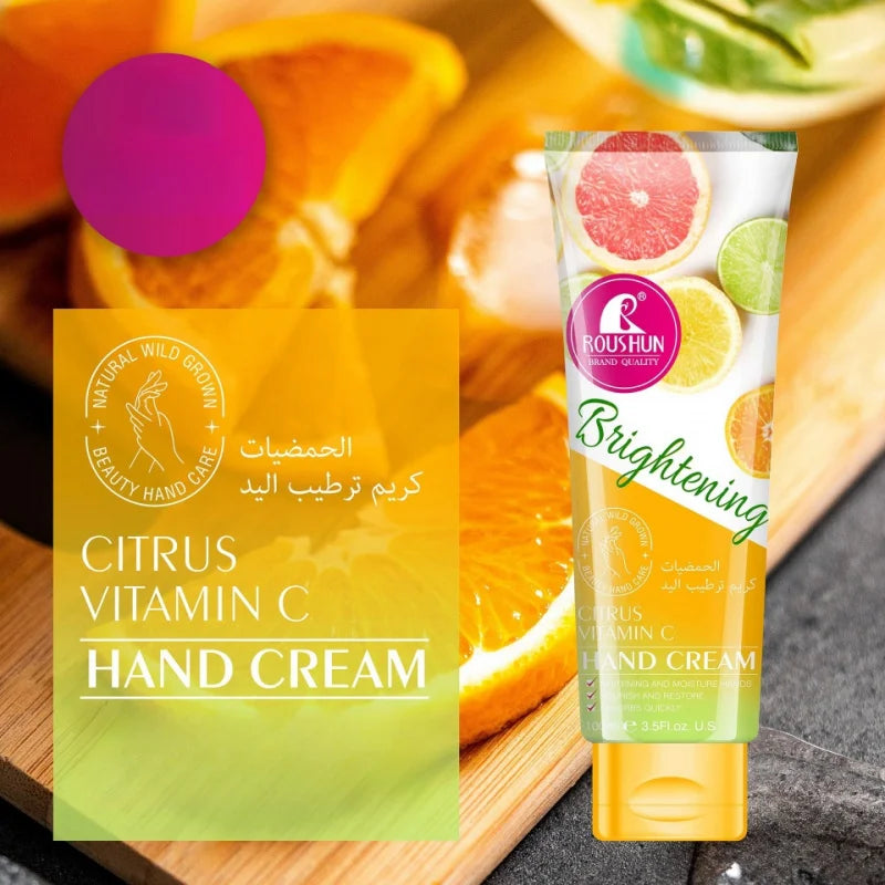 ROUSHUNVitaminCHand cream vitamin C hand creamMoisturizing Refreshing Non-Greasy Hand Care Hydrating Moisturizing Hand Cream,Sui Peaceful Pleasures Health and Wellness