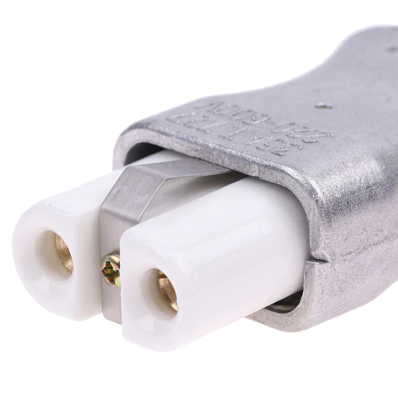 6mm IEC C8 Ceramic Industrial Socket Plug 35A High-Temp