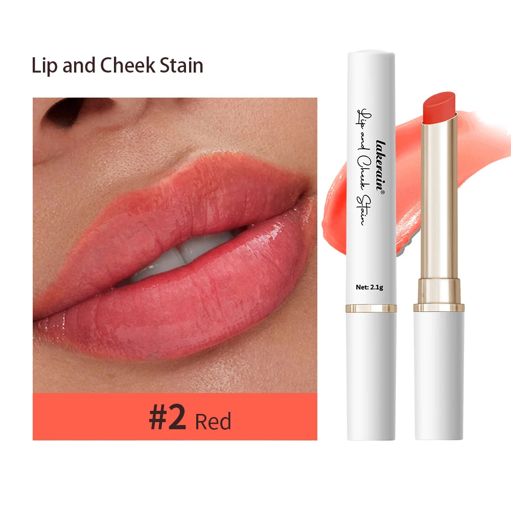 Lip And Cheek Stain PH-Activated Formula Delivers Long-Lasting Natural Color Change Hydrating Botanical Oils Lips Care Peaceful Pleasures Health and Wellness 2Forever Red