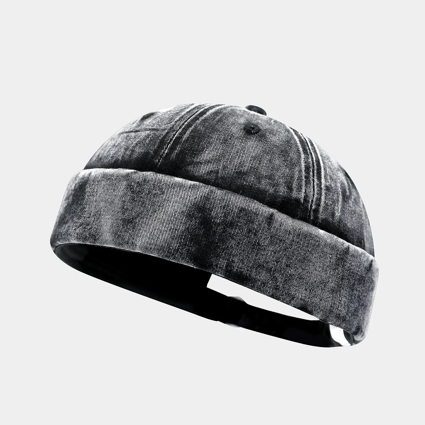 Vintage Dome Knit Beanie Hat – Unisex Adjustable Winter Cap