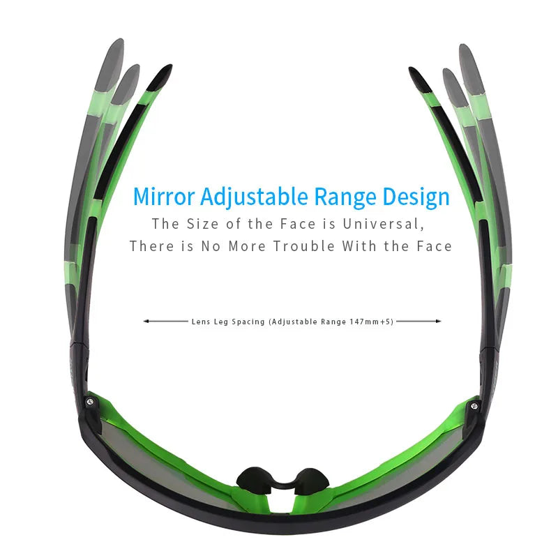 X-TIGER Polarized Sports Sunglasses – 5 Interchangeable Lenses
