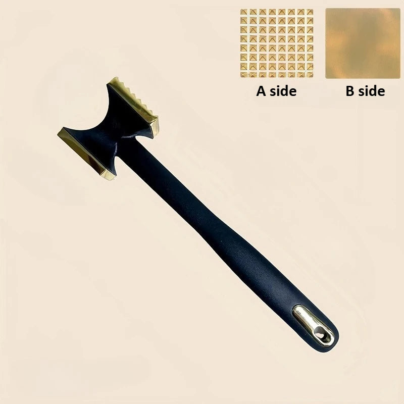 Heavy Duty Stainless Steel Meat Tenderizer Hammer & Mallet