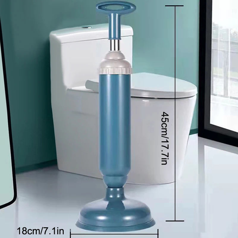 Toilet Plunger,Powerful High-pressure Drain Plunger Suction Cups,Toilet Unblocker Vacuum Plunger,Unblocker Suitable For Toilet Peaceful Pleasures Health and Wellness