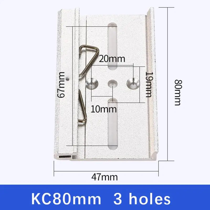 25/35/45MM Metal DIN Rail Fixed Clamp Clip Relay Mounting Buckle Simple Fixing Rack With Mounting Holes Peaceful Pleasures Health and Wellness 07