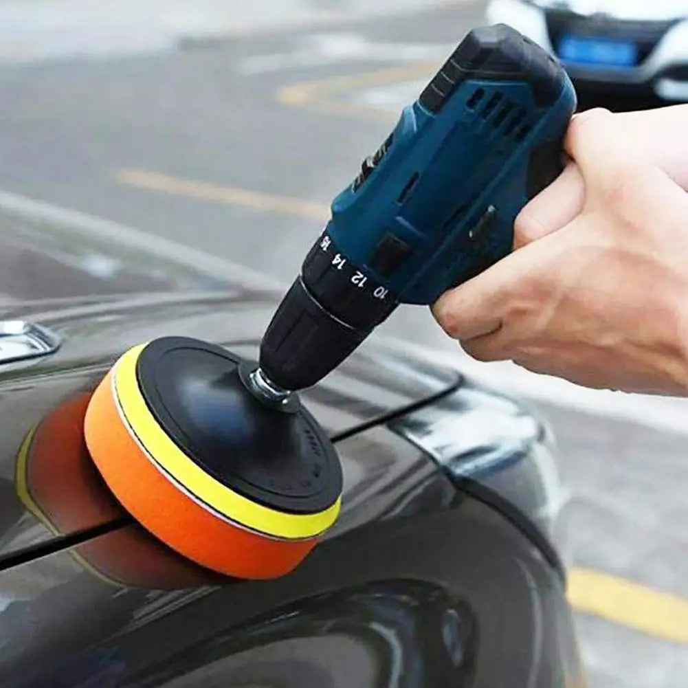 1 Set car polishing disc For Polisher Machine Waxing Polishing Wool Car Polishing Pad Set Buffing Auto Paint Car 3/4/5/6Inch Peaceful Pleasures Health and Wellness