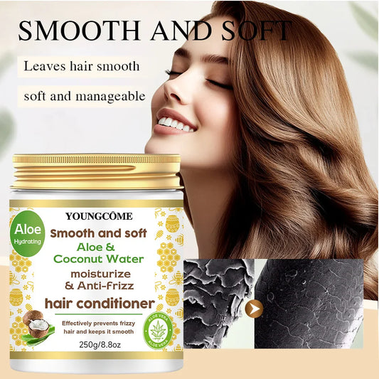 REAROYA Aloe Vera Coconut Water Hair Conditioner – 250g Hair Conditioner Oasis Select