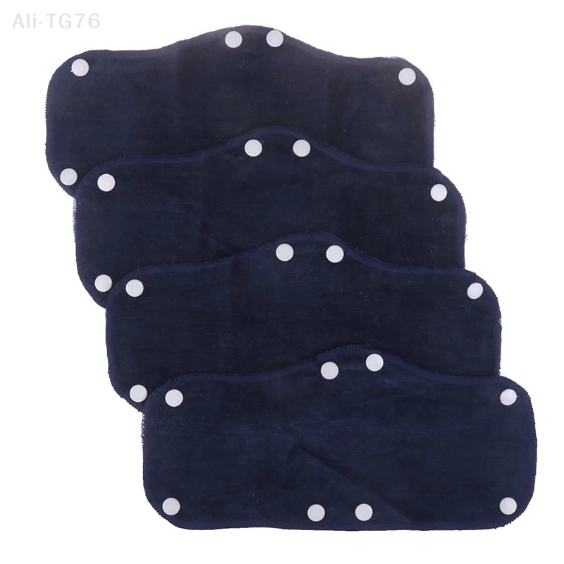 Hard Hat Sweatband Snap-On Terry Cloth Liner 4 Pack