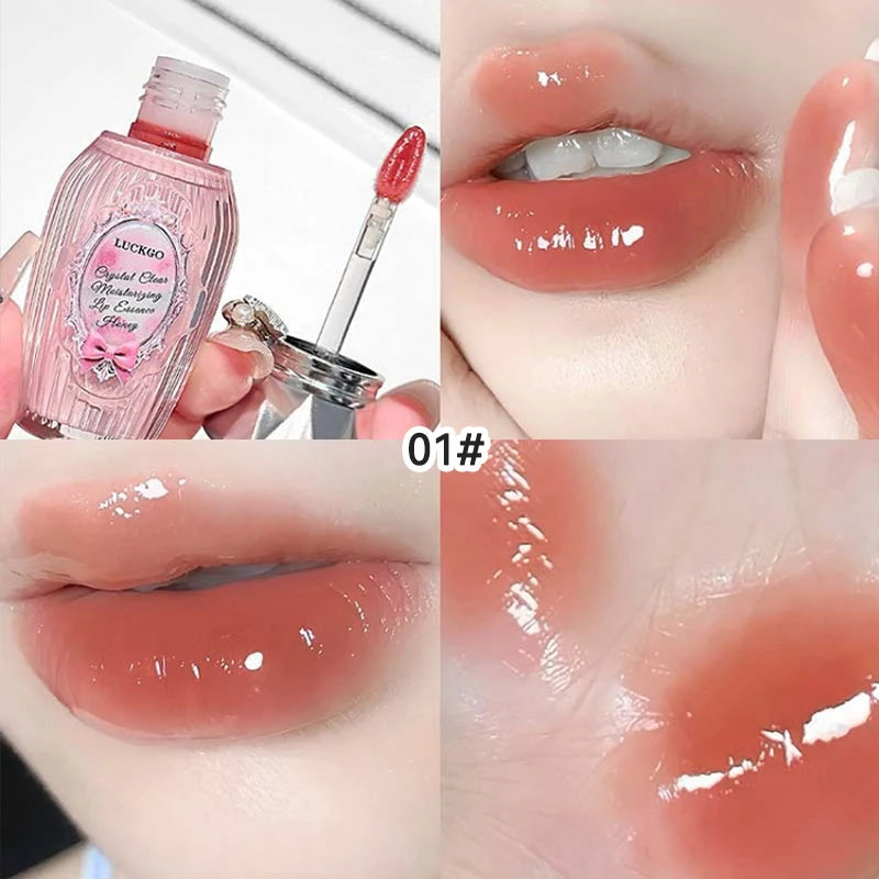 Crystal Clear Moisture Lip Essence Gloss | Mirror Lip Oil Balm