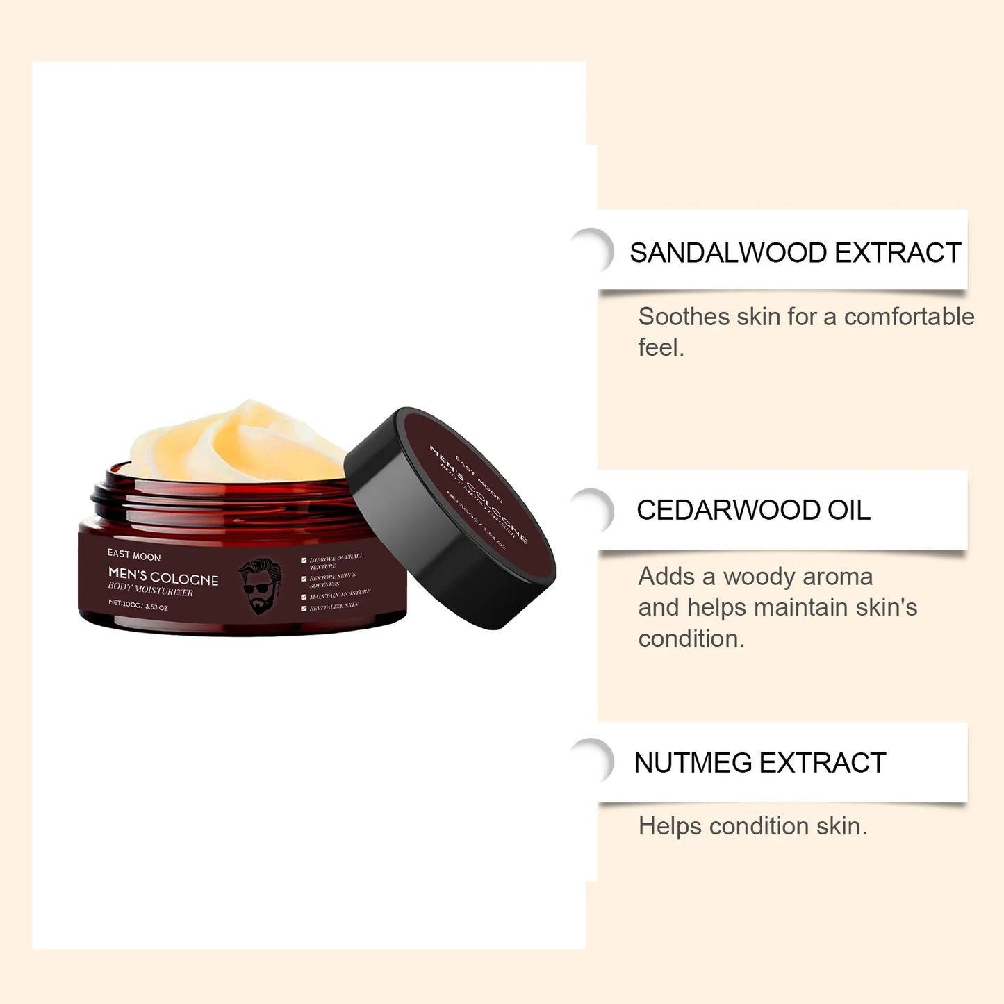 Men's Body Hydrating Cream – Deep Moisture & Skin Barrier Repair