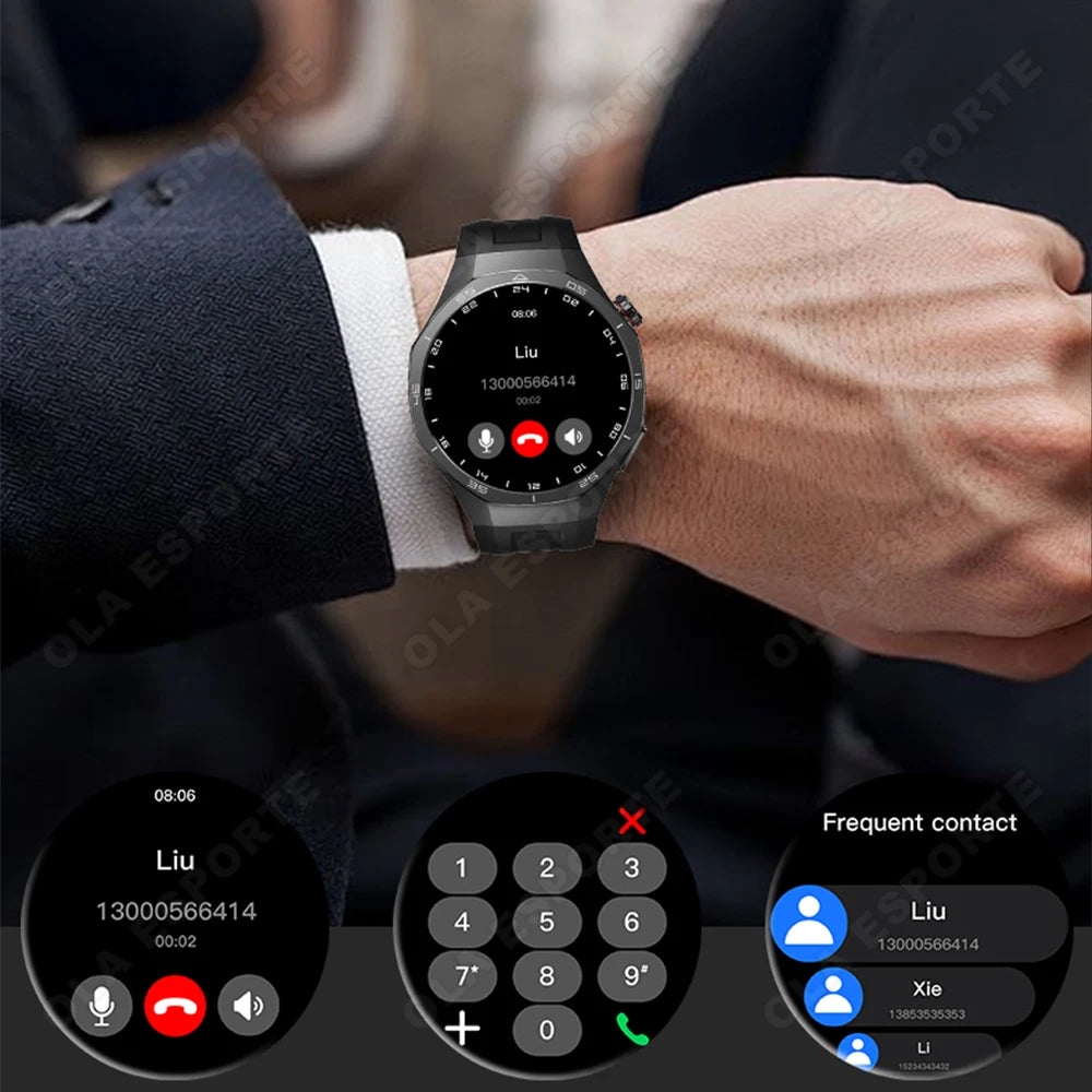 Smart Watches For Men Women 1.5" 360*360 HD Screen 330mAh Battery Heart Rate Sleep Health Bluetooth Call Watches For Man HT30 Peaceful Pleasures Health and Wellness