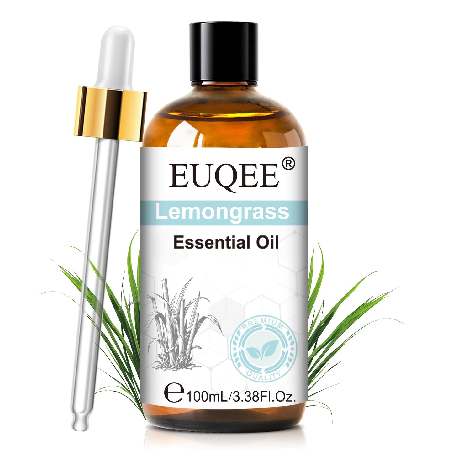 EUQEE 100ml Essential Oils – Lavender, Vanilla, Lemon & Cinnamon