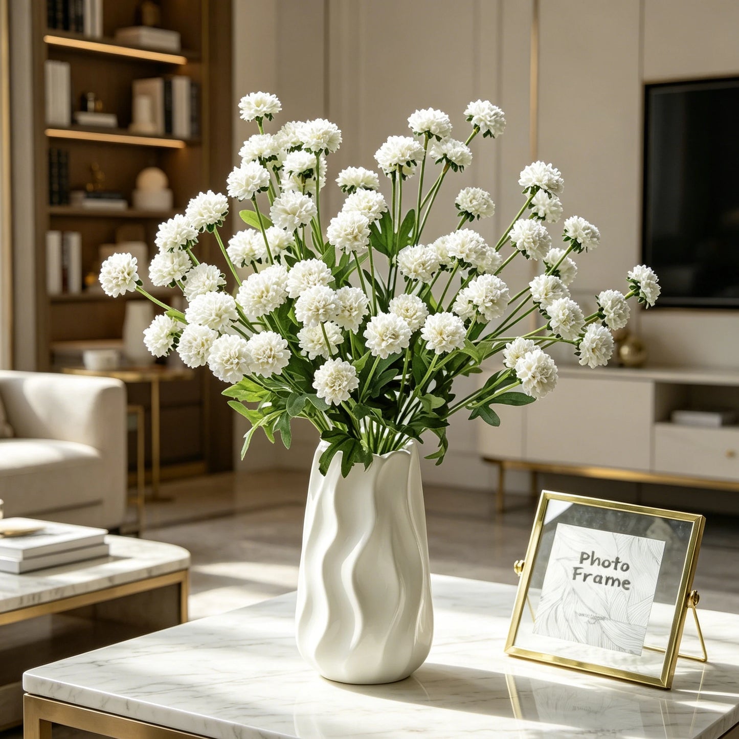 Silk Chrysanthemum Artificial Flowers | Wedding & Home Decor