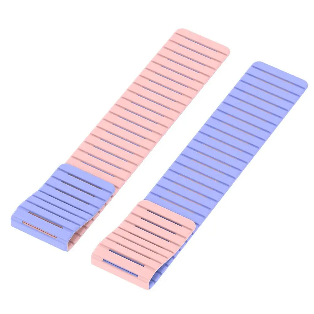 Silicone Weight-bearing Wristband Magnetic Silicone Weight-bearing Wristband 2LB Fitness Exercise Ankle Weights Arm Binding Peaceful Pleasures Health and Wellness Pink