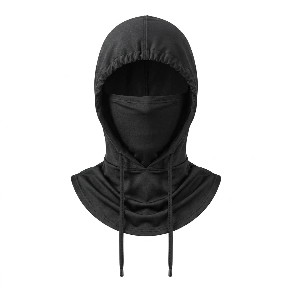 Ice Silk Sun Protections Mask For Women UV Protections Breathable Neck Cover Ear Hook Design Peaceful Pleasures Health and Wellness black