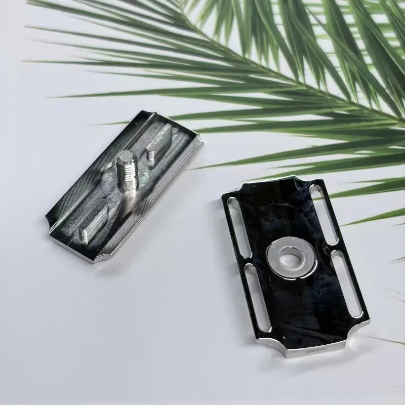 2026 Hot Sale YAQI Vostok 70SB Straight Bar 316 Stainless Steel Polished Safety Razor Head with 0.7mm Blade Gap Peaceful Pleasures Health and Wellness