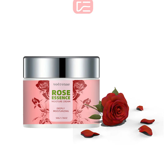 Veérenae Rose & Collagen Moisture Cream – 24H Hydration Rose Face Cream Oasis Select