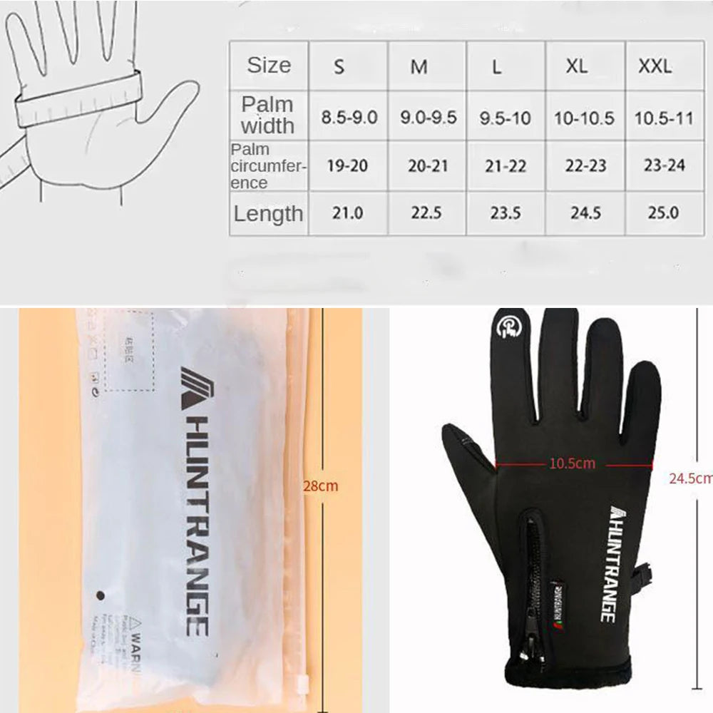 USB Electric Heated Gloves Winter Outdoor Sports Skiing Warm Gloves Waterproof Anti-Slip Motorcycle Cycling Gloves Touch Screen Peaceful Pleasures Health and Wellness