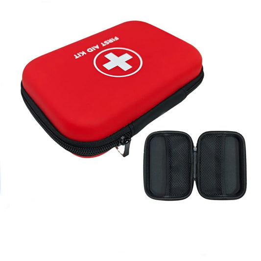 Waterproof First Aid Kit Bag – Car, Home & Travel | 17×12cm First Aid Storage Bag Peaceful Pleasures Health and Wellness Red M