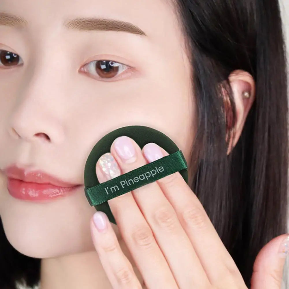 Velvet Powder Puff Makeup Sponge – Triangle & Circle | Non-Latex
